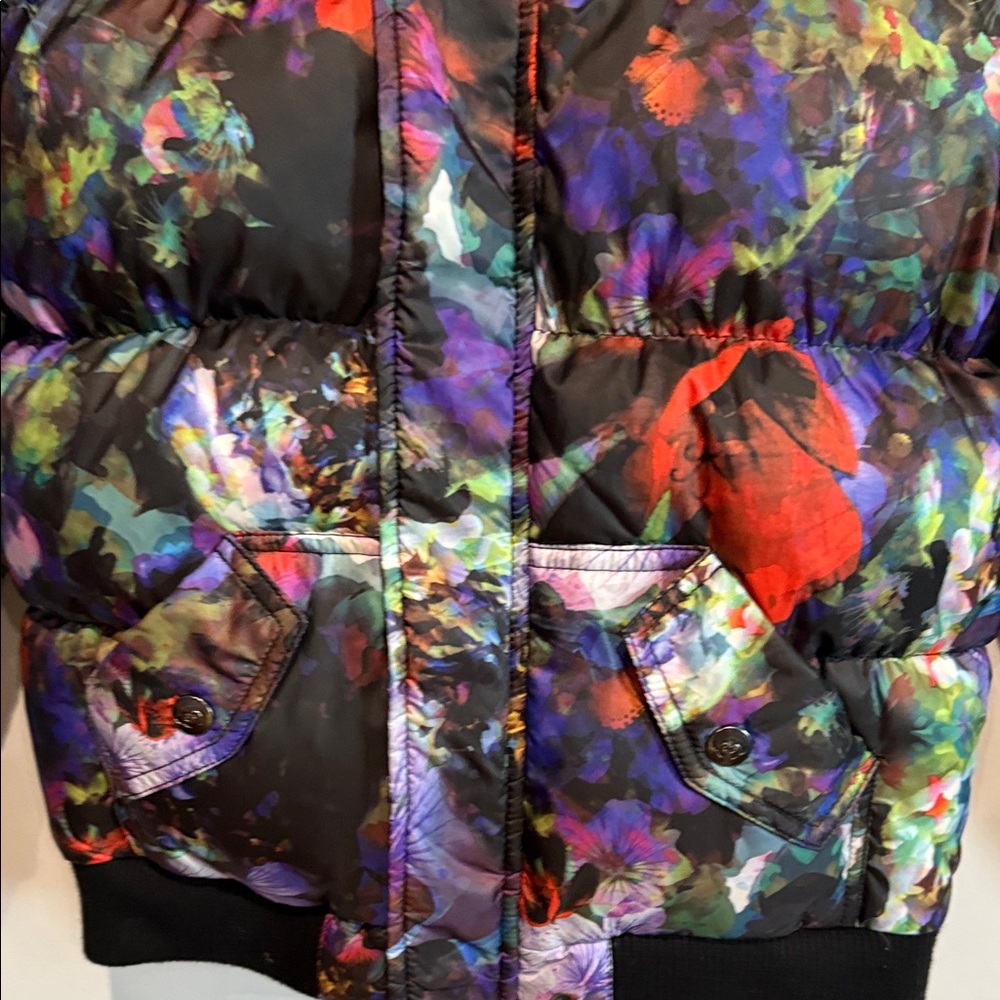 Appaman Floral Puffer Jacket with Hood - Picture 2 of 9